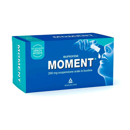 MOMENT*orale sosp 8 bust 200 mg image not present