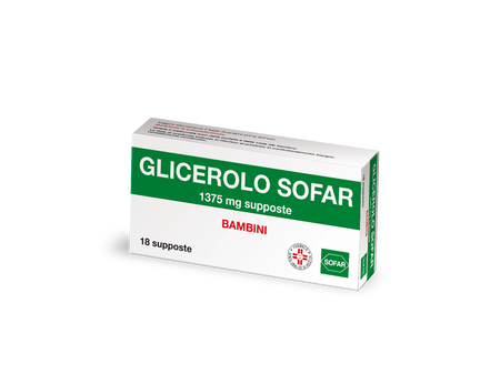 GLICEROLO SOFAR*BB 18 supp 1.375 mg image not present