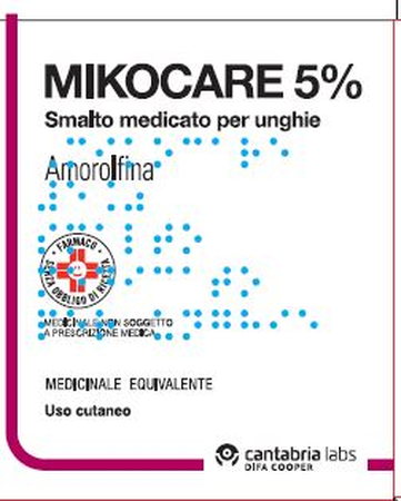 MIKOCARE*smalto medicato per unghie 1 flacone 2,5 ml 5% image not present