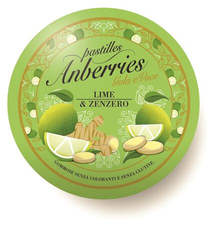 ANBERRIES LIME & ZENZERO 55 G image not present