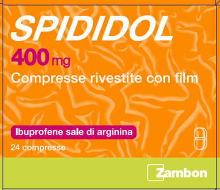SPIDIDOL*24 cpr riv 400 mg image not present