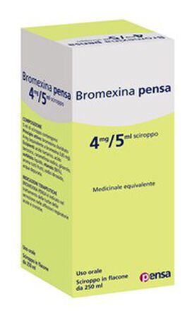 BROMEXINA (PENSA)*sciroppo 250 ml 4 mg/5 ml image not present