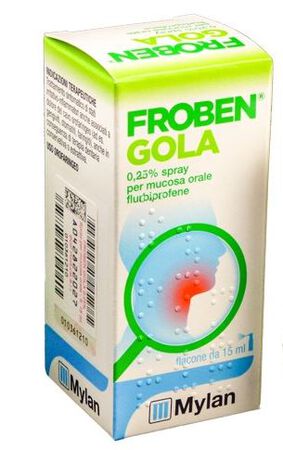 FROBEN GOLA*spray mucosa orale 15 ml 0,25% image not present