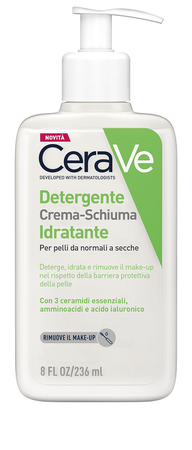 CERAVE CREAM TO FOAM CLEANSER 236 ML image not present