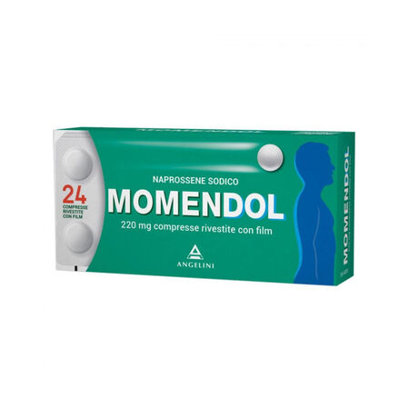 MOMENDOL*24 cpr riv 220 mg image not present
