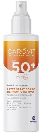 CAROVIT PROGRAMMA SOLARE LATTE CORPO SPF50+ 200 ML image not present