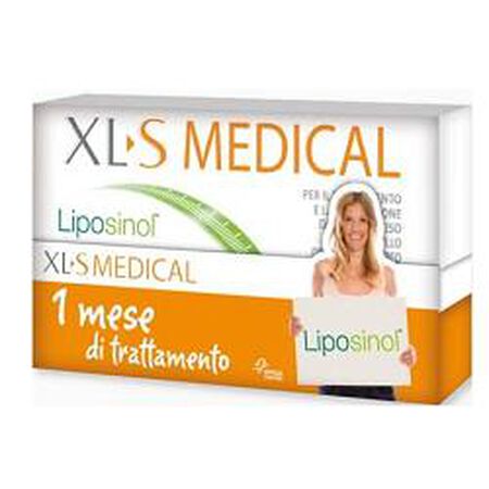 XLS MEDICAL LIPOSINOL 1 MESE TRATTAMENTO 180 COMPRESSE image number null