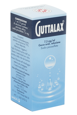 GUTTALAX*orale gtt 15 ml 7,5 mg/ml image not present