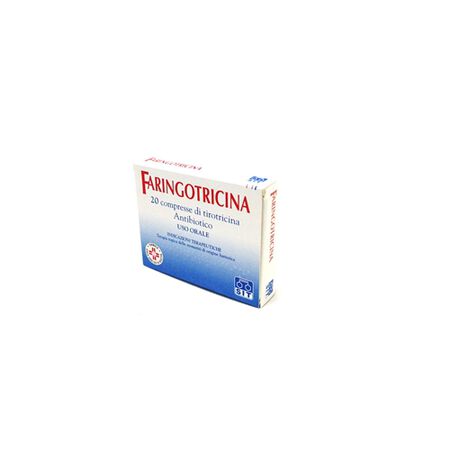 FARINGOTRICINA*20 cpr orodispers 2,5 mg image not present