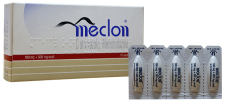 MECLON*10 ovuli vag 100 mg + 500 mg image number null
