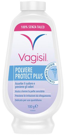VAGISIL POLVERE PROTECT PLUS IGIENE FEMMINILE 100 G image not present