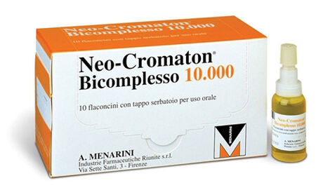 NEOCROMATON BICOMPLESSO 10.000*orale soluz 10 flaconcini 15 ml image not present