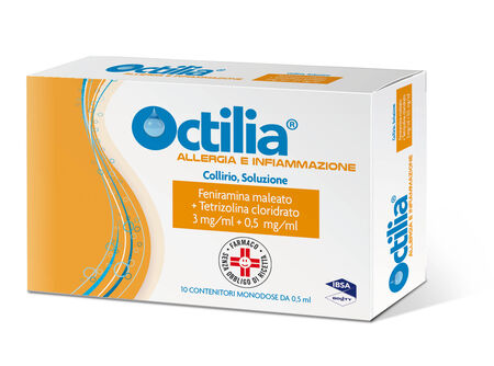 OCTILIA ALLERGIA E INFIAMMAZIONE*10 monod collirio 0,5 ml 3 mg/ml + 0,5 mg/ml image not present