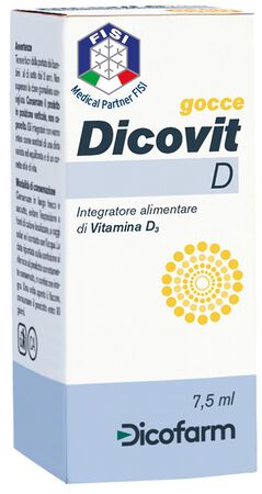 DICOVIT D VITAMINA D3 7,5 ML image not present