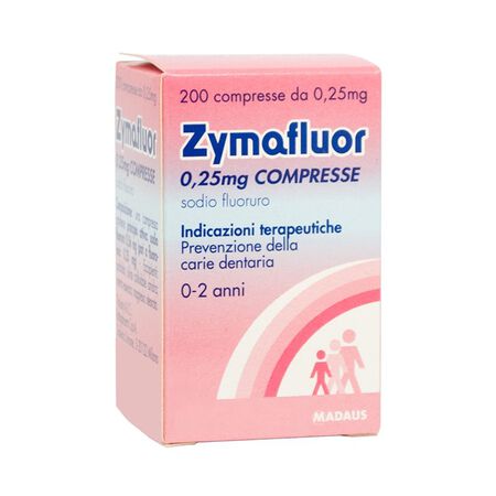 ZYMAFLUOR*200 cpr 0,25 mg image not present