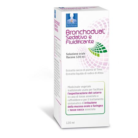 BRONCHODUAL SEDATIVO E FLUIDIFICANTE*orale soluz 1 flacone 120 ml image not present