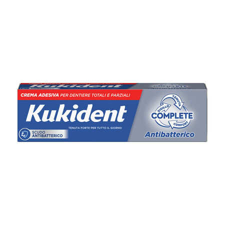 Kukident Complete Antibatterico Crema Adesiva 40g image not present