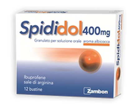 SPIDIDOL*orale grat 12 bust 400 mg aroma albicocca image not present