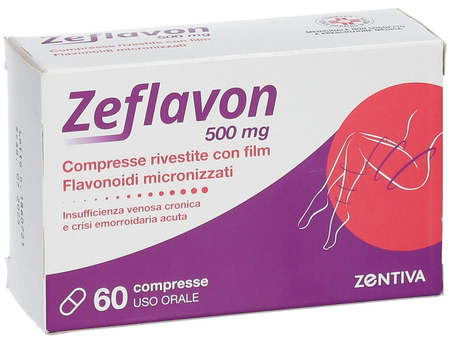ZEFLAVON*60 cpr riv 500 mg image not present
