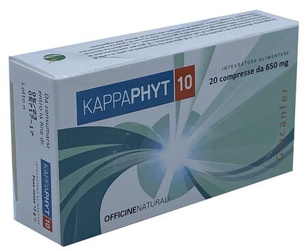KAPPAPHYT 10 20 COMPRESSE DA 650 MG image not present