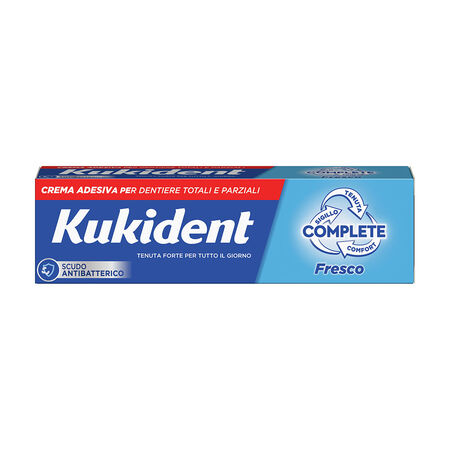 Kukident Complete Fresco Crema Adesiva Per Dentiere 40g image not present