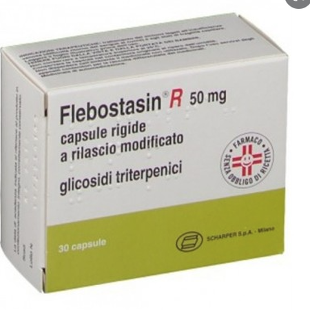 FLEBOSTASIN R*30 cps 50 mg rilascio modificato image not present