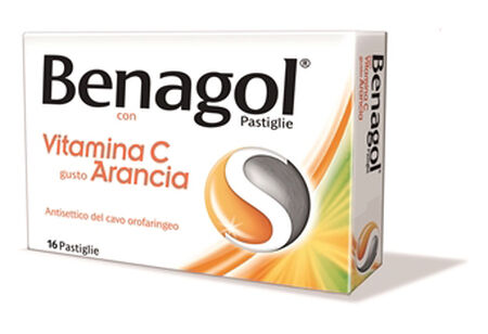 BENAGOL VITAMINA C*16 pastiglie arancia image not present