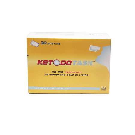KETODOTASK*orale grat 30 bust 40 mg image not present