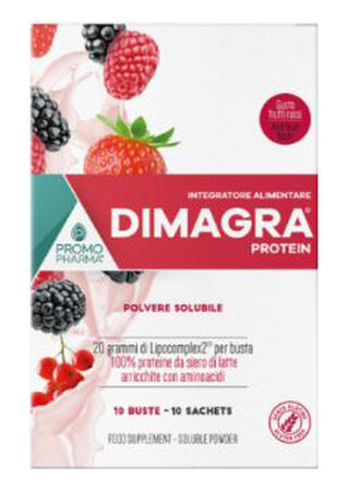 DIMAGRA PROTEIN RED FRUIT 10 BUSTE image not present