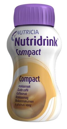 NUTRICIA NUTRIDRINK COMPACT GUSTO CAFFE' 4 BOTTIGLIE DA 125 ML image not present