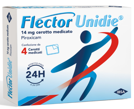FLECTOR UNIDIE*4 cerotti medicati 14 mg image not present