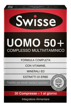 SWISSE MULTIVIT UOMO50+ 30 COMPRESSE image not present