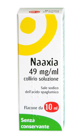 NAAXIA*collirio flacone 10 ml 4,9% senza conservante image not present