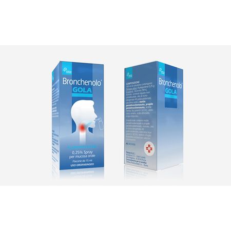 BRONCHENOLO GOLA*spray mucosa orale 15 ml 0,25% image not present