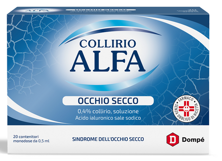 COLLIRIO ALFA OCCHIO SECCO*20 monod collirio 0,5 ml 0,4% image not present