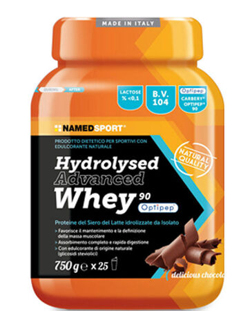 HYDROLYSED ADVANCED WHEY DELICIOUS CHOCOLATE BARATTOLO POLVERE ORALE 750 G image not present