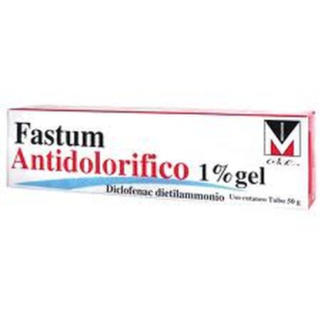 FASTUM ANTIDOLORIFICO*1% gel 50 g image not present
