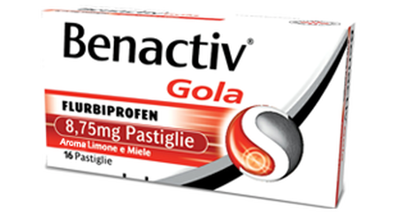 BENACTIV GOLA*16 pastiglie 8,75 mg limone miele image number null
