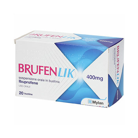 BRUFENLIK*20 bust orale sosp 400 mg 10 ml image not present