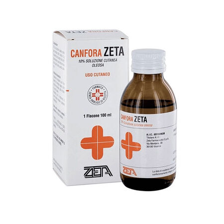 CANFORA (ZETA FARMACEUTICI)*soluz cutanea oleosa 100 ml 10% image not present