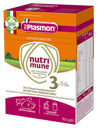 PLASMON NUTRI-MUNE LATTE STAGE 3 POLVERE 700 G image not present