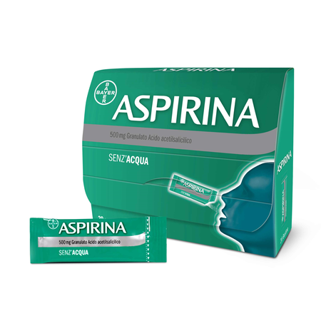 ASPIRINA*20 bust grat 500 mg image not present