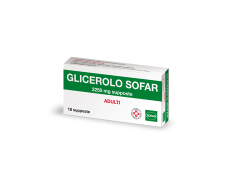 GLICEROLO (SOFAR)*AD 18 supp 2.250 mg image not present