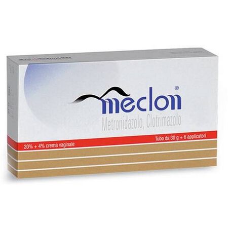 MECLON*crema vaginale 30 g 20% + 4% + 6 applicatori image not present