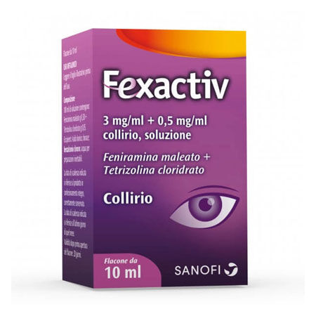 FEXACTIV*collirio 10 ml 3 mg/ml + 0,5 mg/ml image not present