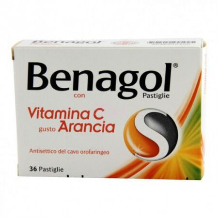 BENAGOL VITAMINA C*36 pastiglie arancia image not present