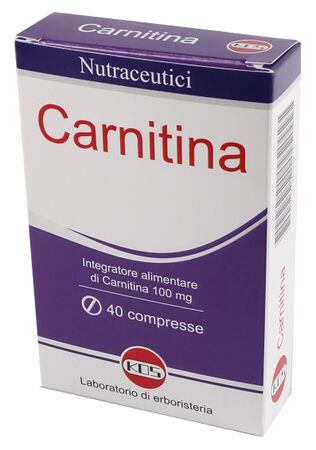 CARNITINA 40 COMPRESSE image not present