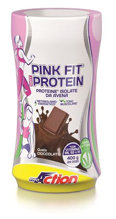 PROACTION PINK FIT PROTEIN AVENA SHAKE CIOCCOLATO 400 G image not present