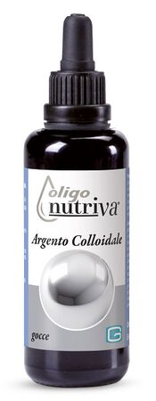 NUTRIVA ARGENTO COLLOIDALE GOCCE 100 ML image not present