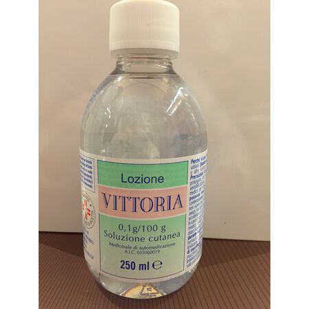 LOZIONE VITTORIA*soluz cutanea 250 ml 0,1% image not present